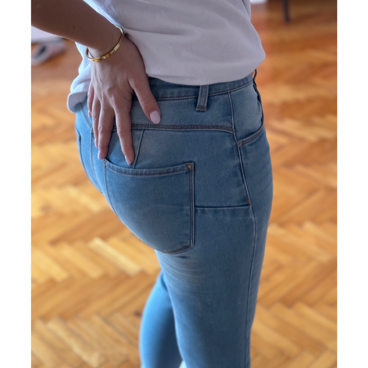 Terranova push up farmerke slika #3