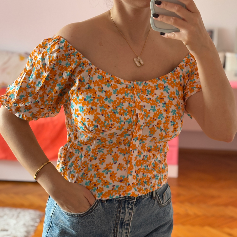 NOVO! DeFacto cvetna bluza slika #4