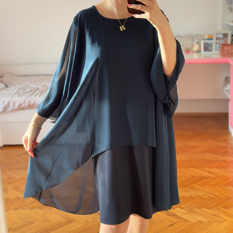 NOVO! Leprsava teget haljina slika #2