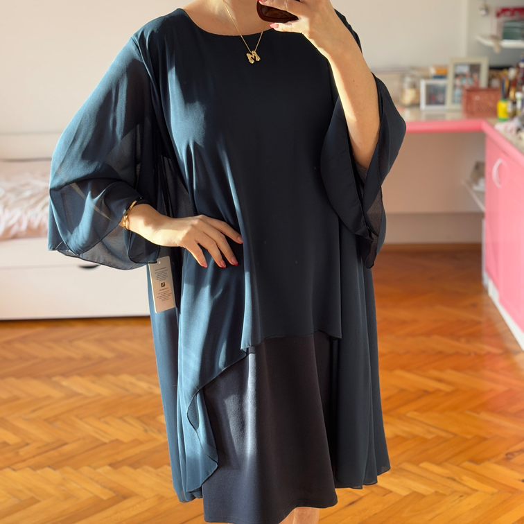 NOVO! Leprsava teget haljina slika #1