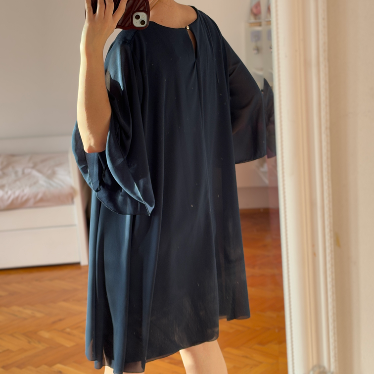 NOVO! Leprsava teget haljina slika #4