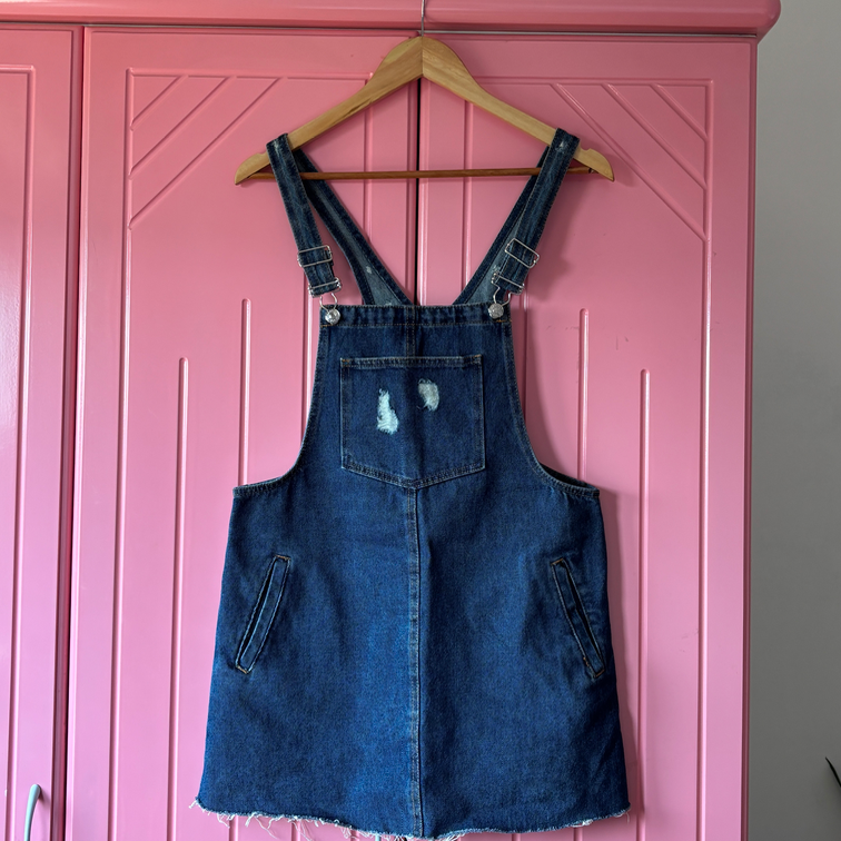 Pull&bear teksas haljina na tregere slika #4