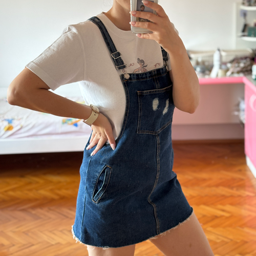 Pull&bear teksas haljina na tregere
