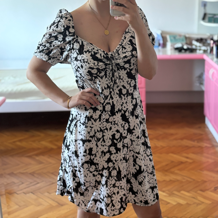 NOVO! LC Waikiki cvetna haljina slika #1