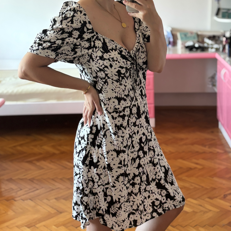 NOVO! LC Waikiki cvetna haljina slika #3