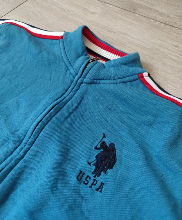 Super US POLO ASSN.duks na zip - S-M slika #4