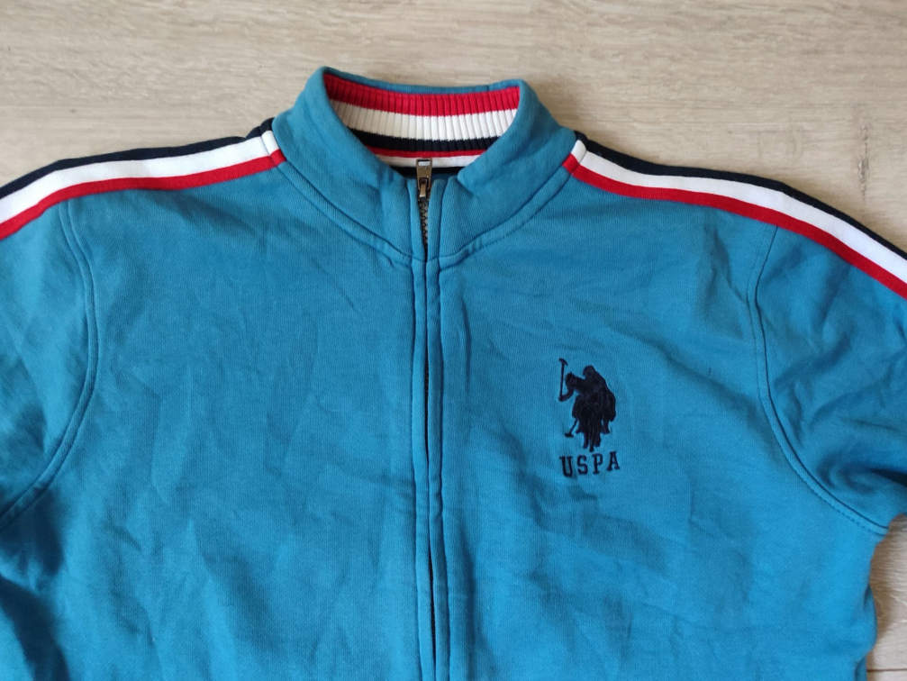 Super US POLO ASSN.duks na zip - S-M slika #5