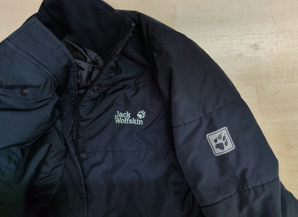 Ekstraaaaa JACK WOLFSKIN dugacka zimska jakna - L- slika #2