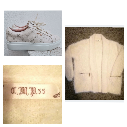 Joop patike br. 37, cupavi topli oversized dzemper