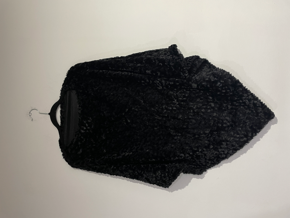 Nov crni pončo slika #1