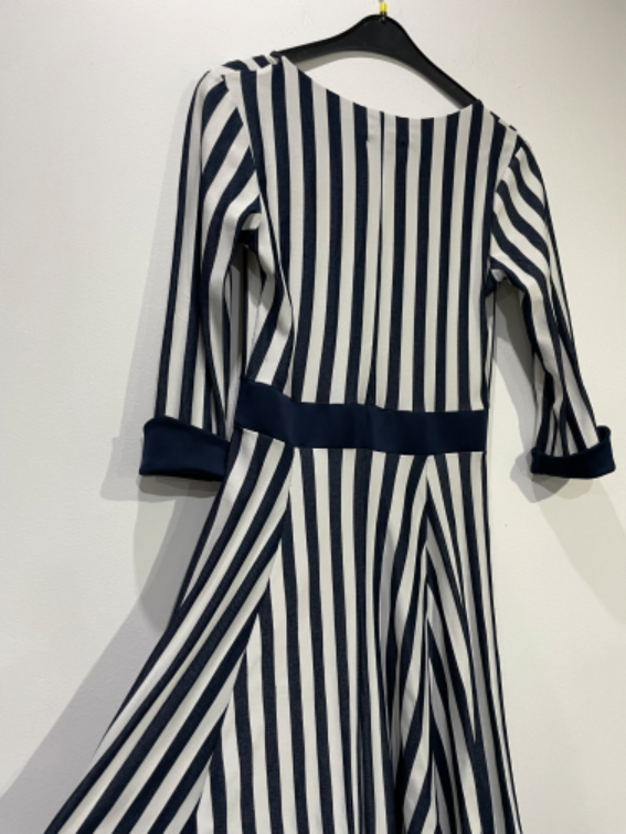 Lepršava mornarska haljina NOVO slika #3