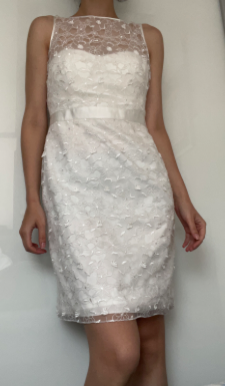 čipkana bela haljina NOVO slika #2