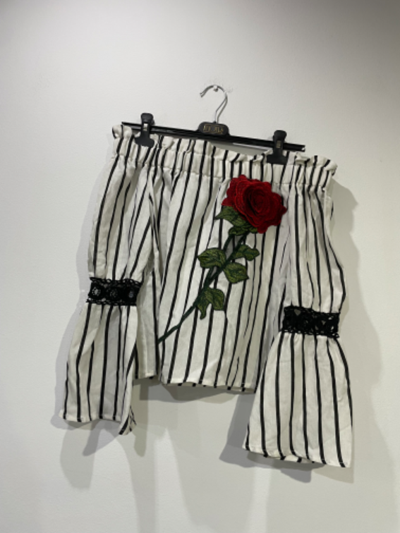 Bluza sa brod rukavima NOVO slika #1