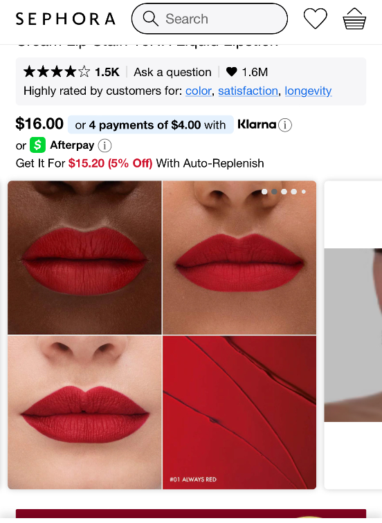 Sephora nov tečni ruž slika #3