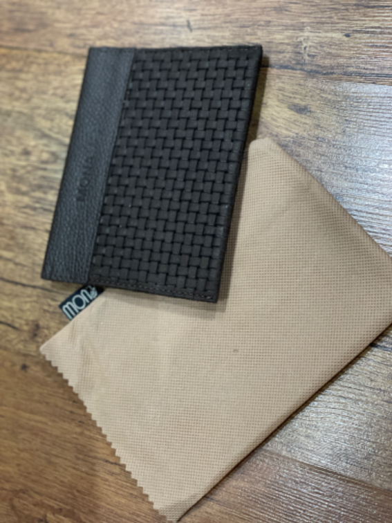 Mona kozna futrola za pasoš slika #2