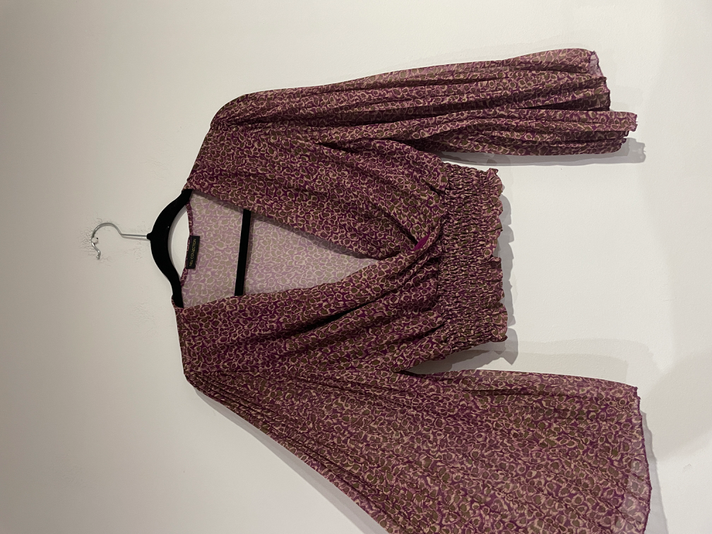 Nova elegantna bluza sa širokik rukavima slika #3