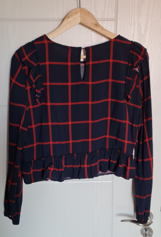 Bershka teget bluza slika #2