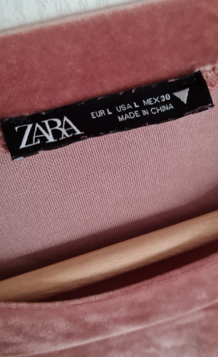 ZARA plisani duks L thumbnail #3