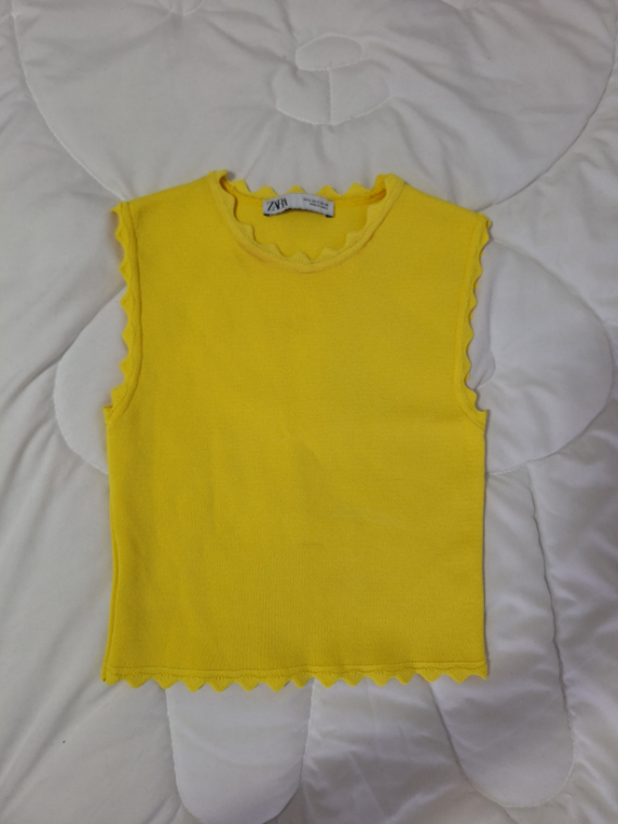 Zara knit majica top XS slika #2