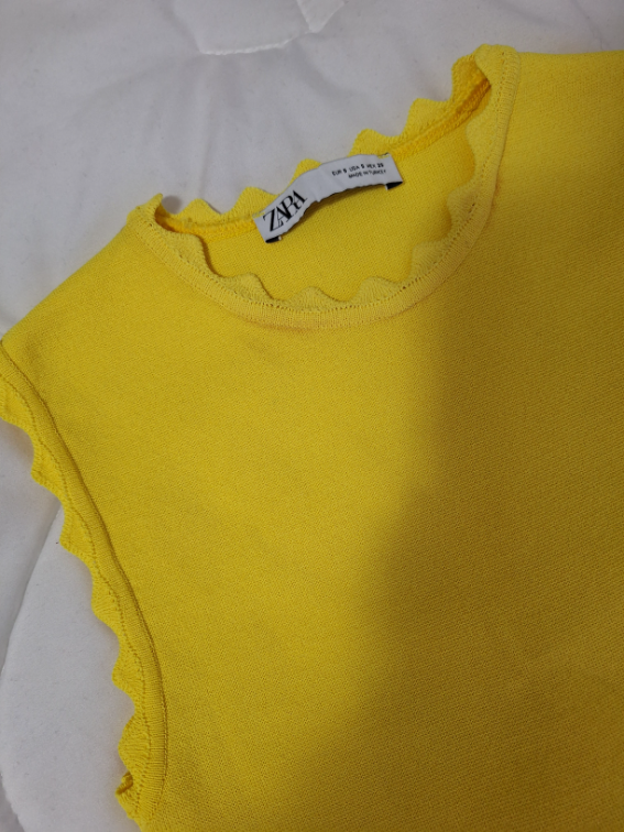 Zara knit majica top XS slika #4