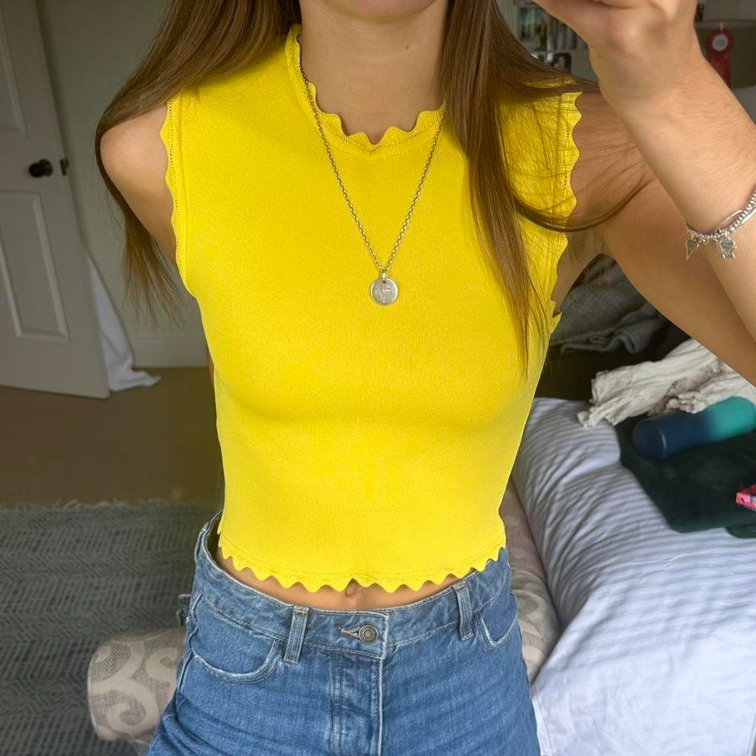 Zara knit majica top XS slika #1