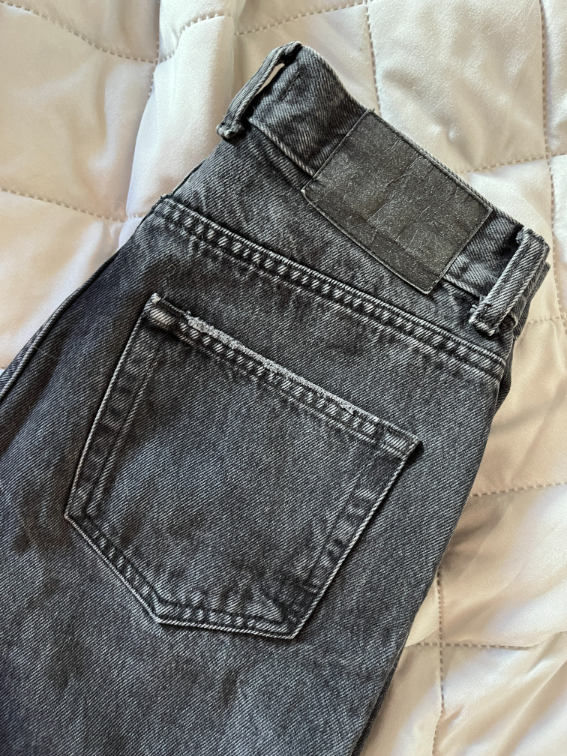 Crne farmerice Bershka slika #4