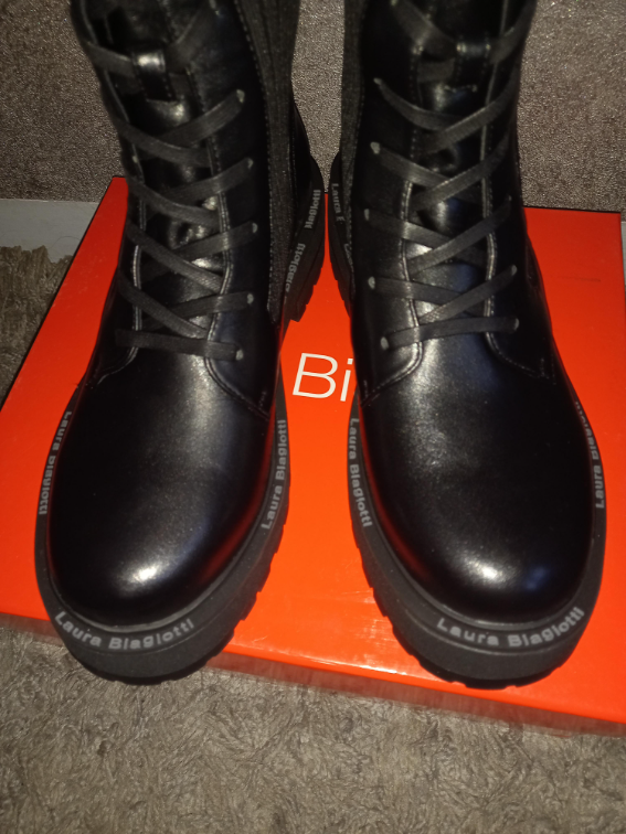 LAURA BIAGIOTTI vojničke čizme, NOVO  slika #4