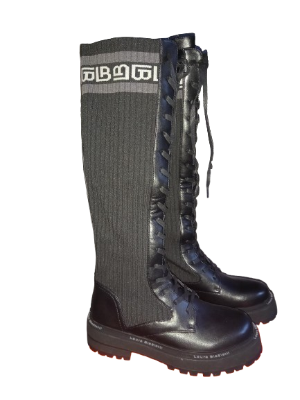 LAURA BIAGIOTTI vojničke čizme, NOVO  slika #1