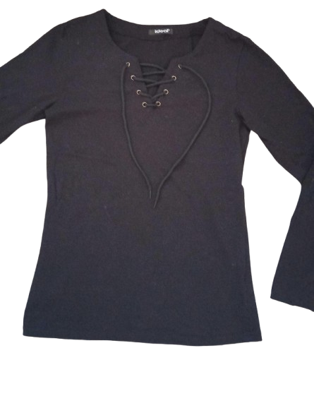 Bluza na pertlanje slika #4