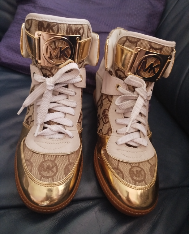 MICHAEL KORS NIKKO PATIKE PLATFORME-NOVE!!!  slika #1