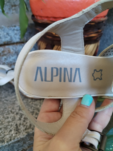 Alpina kožne sandale