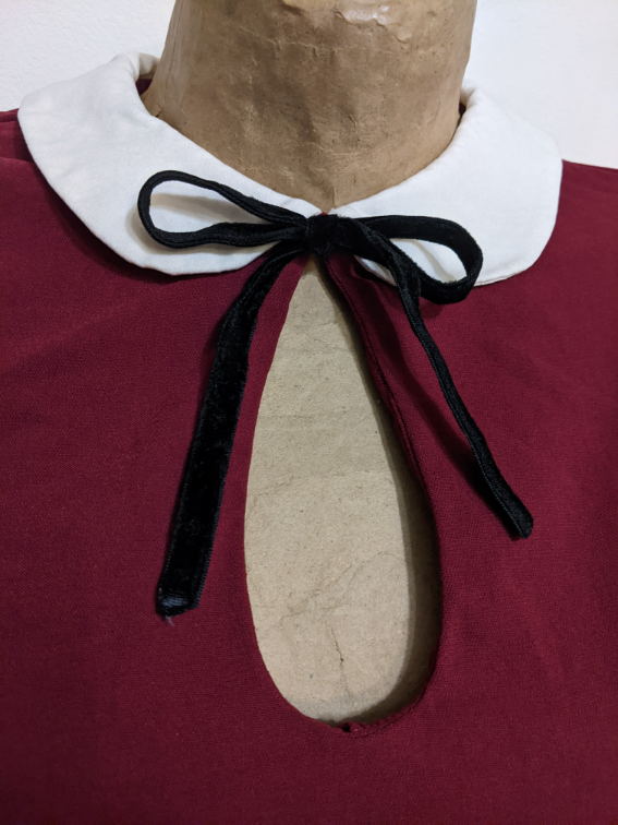 Princess bluza bordo boje slika #2