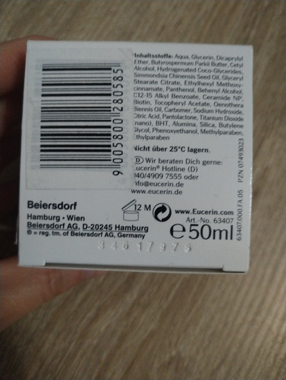 Eucerin lipobalance krema  slika #2