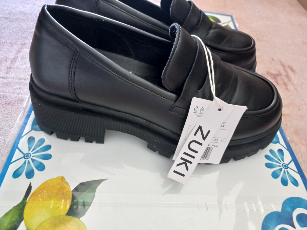 Crne mokasine br.37 novo slika #1