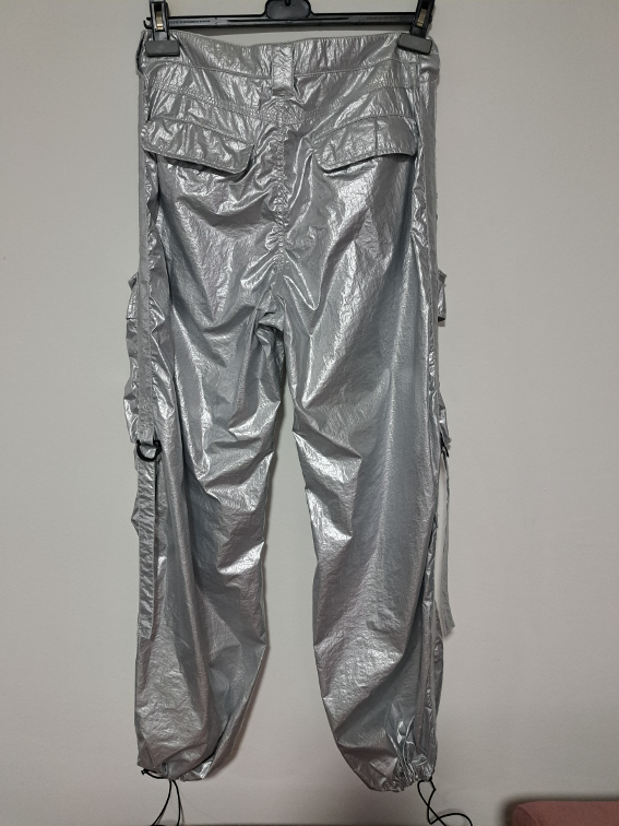 Zara cargo shinny pants slika #3