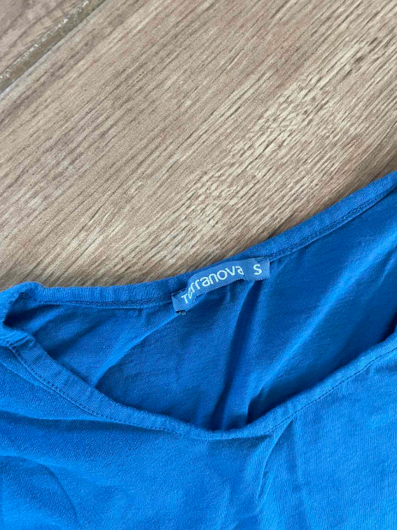 Peplum royal blue majica  slika #3