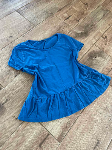 Peplum royal blue majica  thumbnail #4