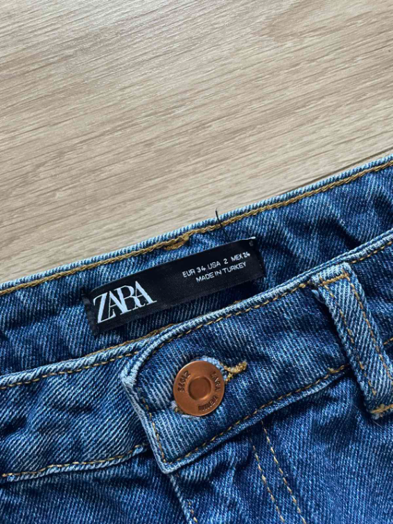 ZARA teksas farmerke slika #4