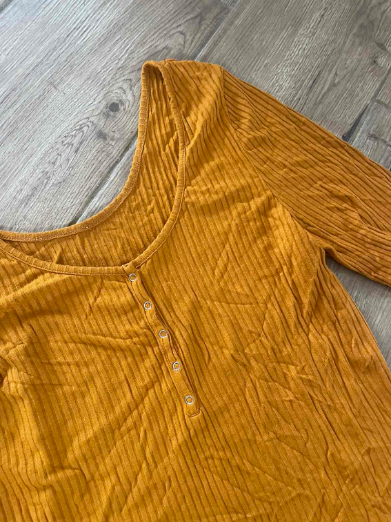 Mustard rebrasta majica  slika #4