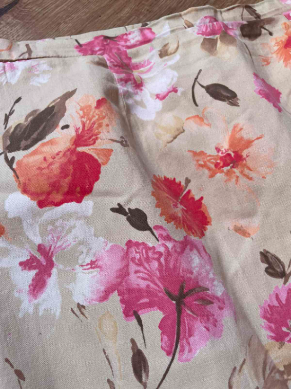 Vintage floral suknja  slika #2