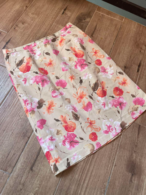Vintage floral suknja  slika #4