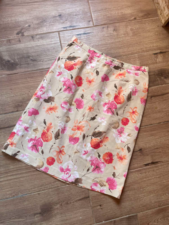 Vintage floral suknja  slika #5