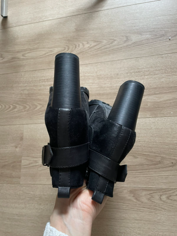 Cipele na deblju štiklu  slika #4