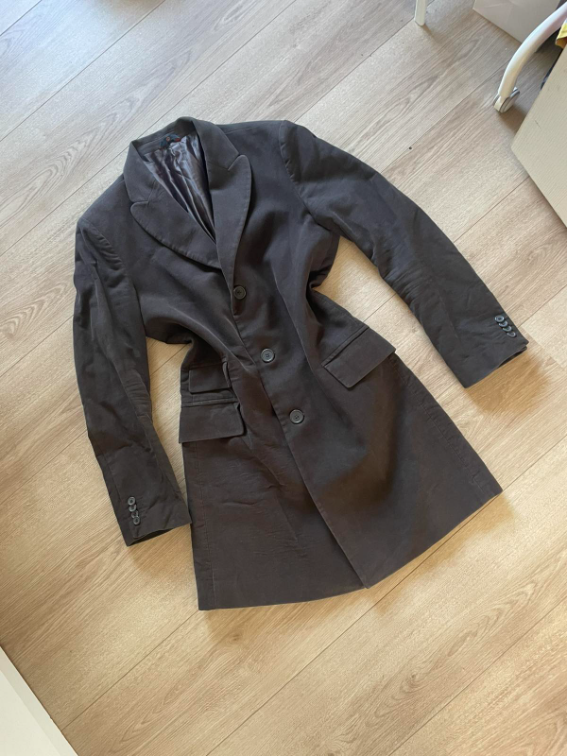 Kaput u stilu dugačkog sakoa slika #1