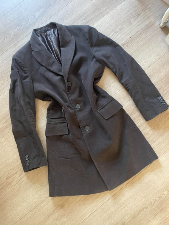 Kaput u stilu dugačkog sakoa slika #2