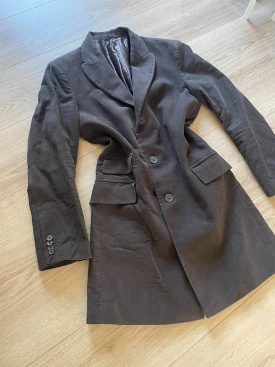 Kaput u stilu dugačkog sakoa slika #3