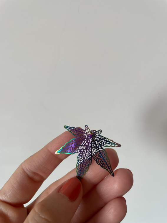 Laser cut listovi minđuše NOVO slika #2