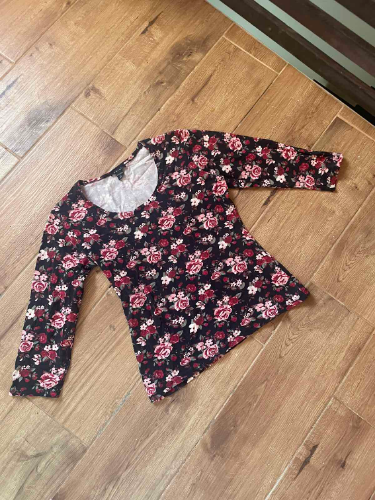 Black floral 