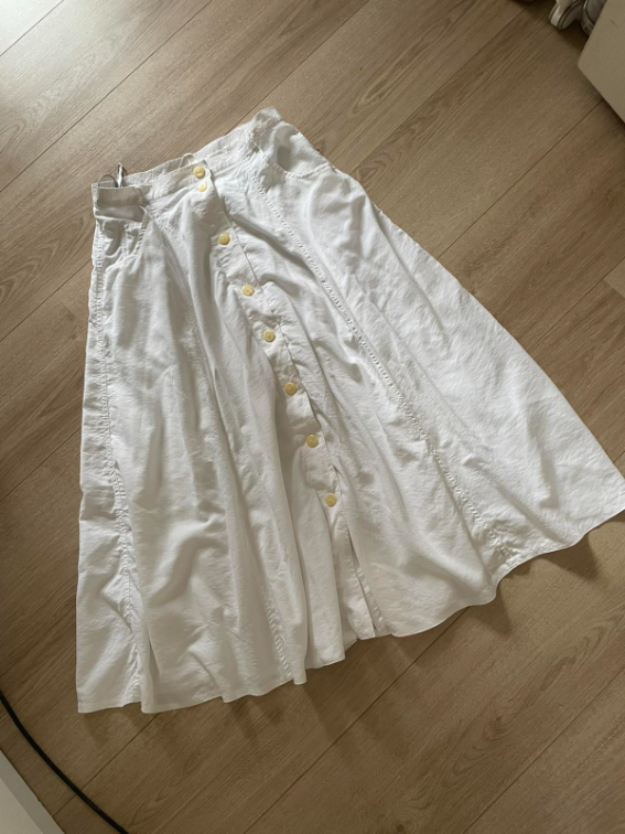 Bela vintage suknja  slika #1