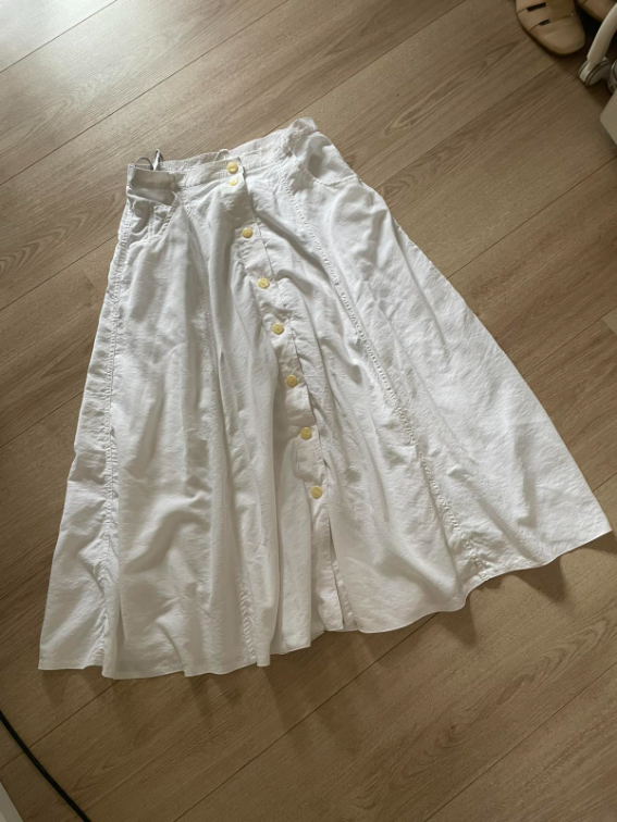 Bela vintage suknja  slika #2